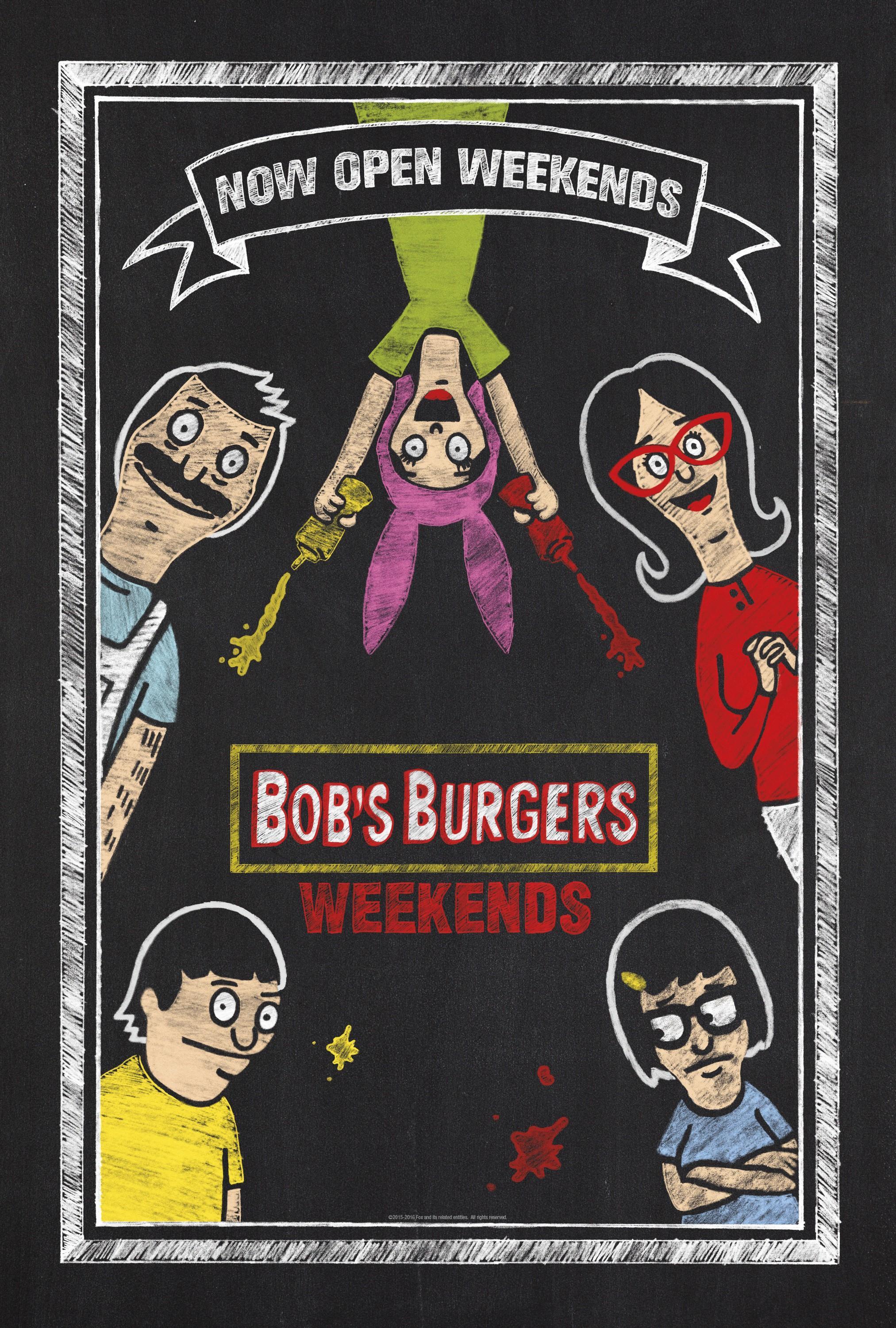 Постер фильма Закусочная Боба Bob's Burgers. 