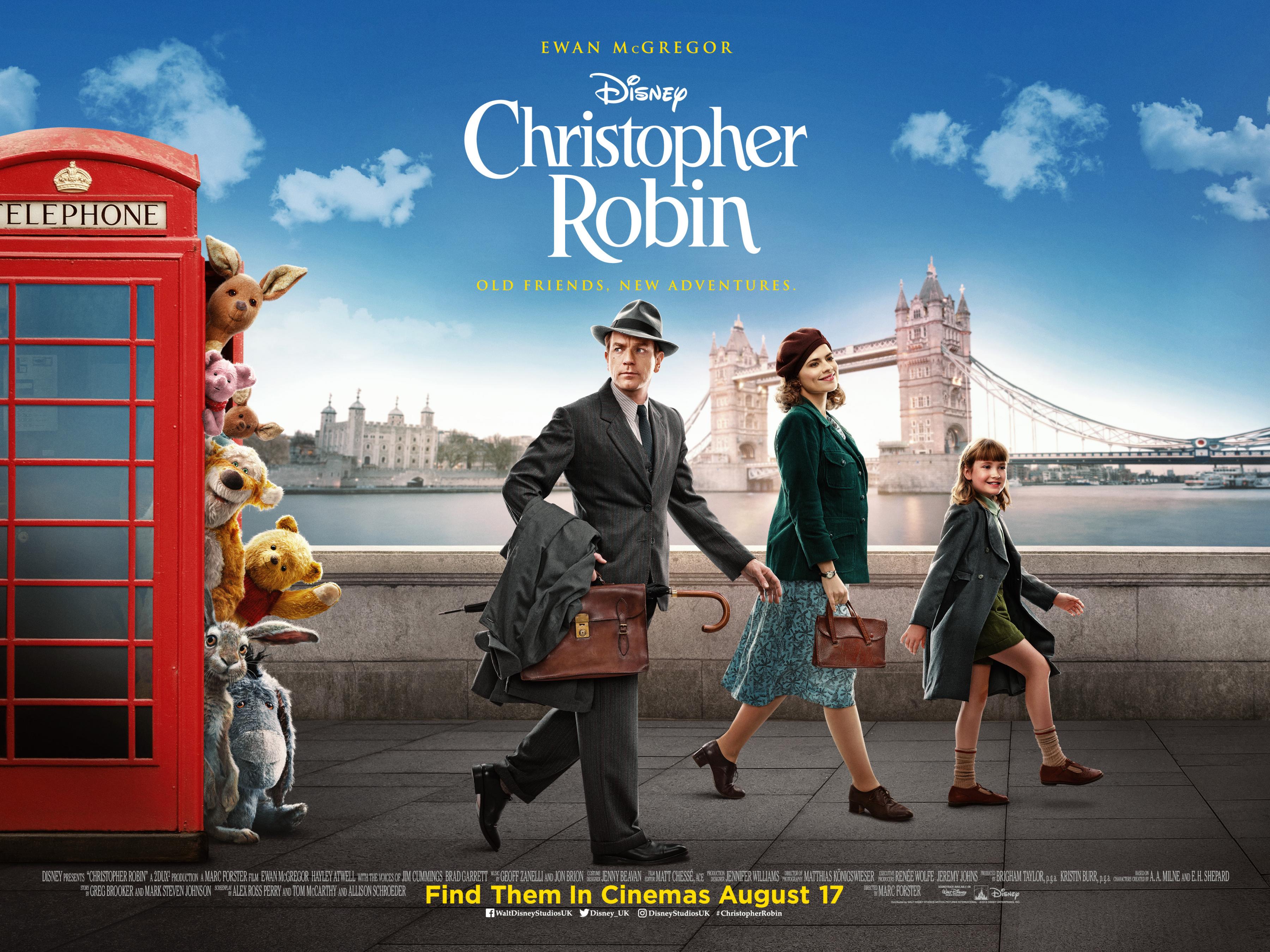 Постер фильма Кристофер Робин | Christopher Robin 