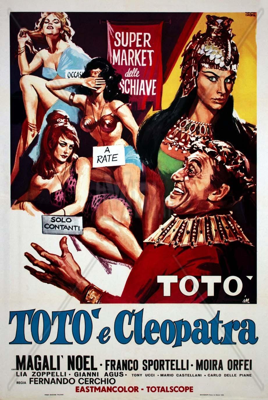 Постер фильма Totò e Cleopatra