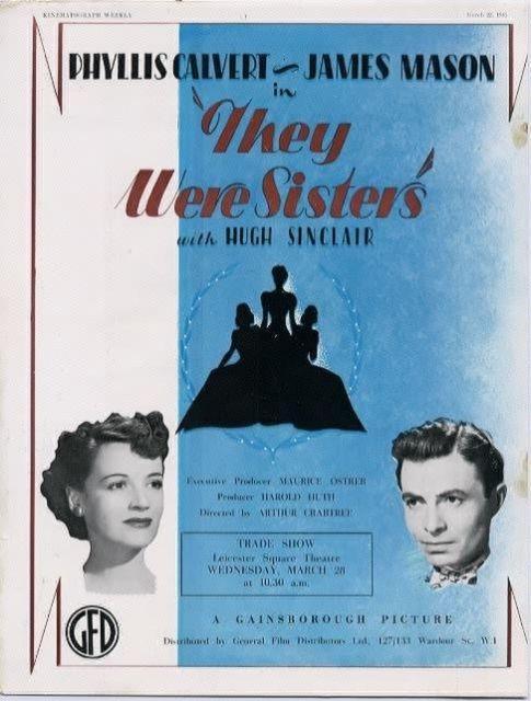 Постер фильма Они были сестрами | They Were Sisters
