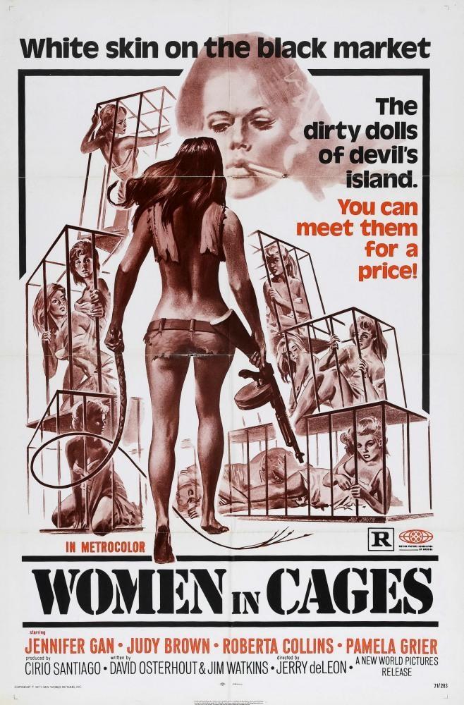 Постер фильма Женщины в клетках | Women in Cages
