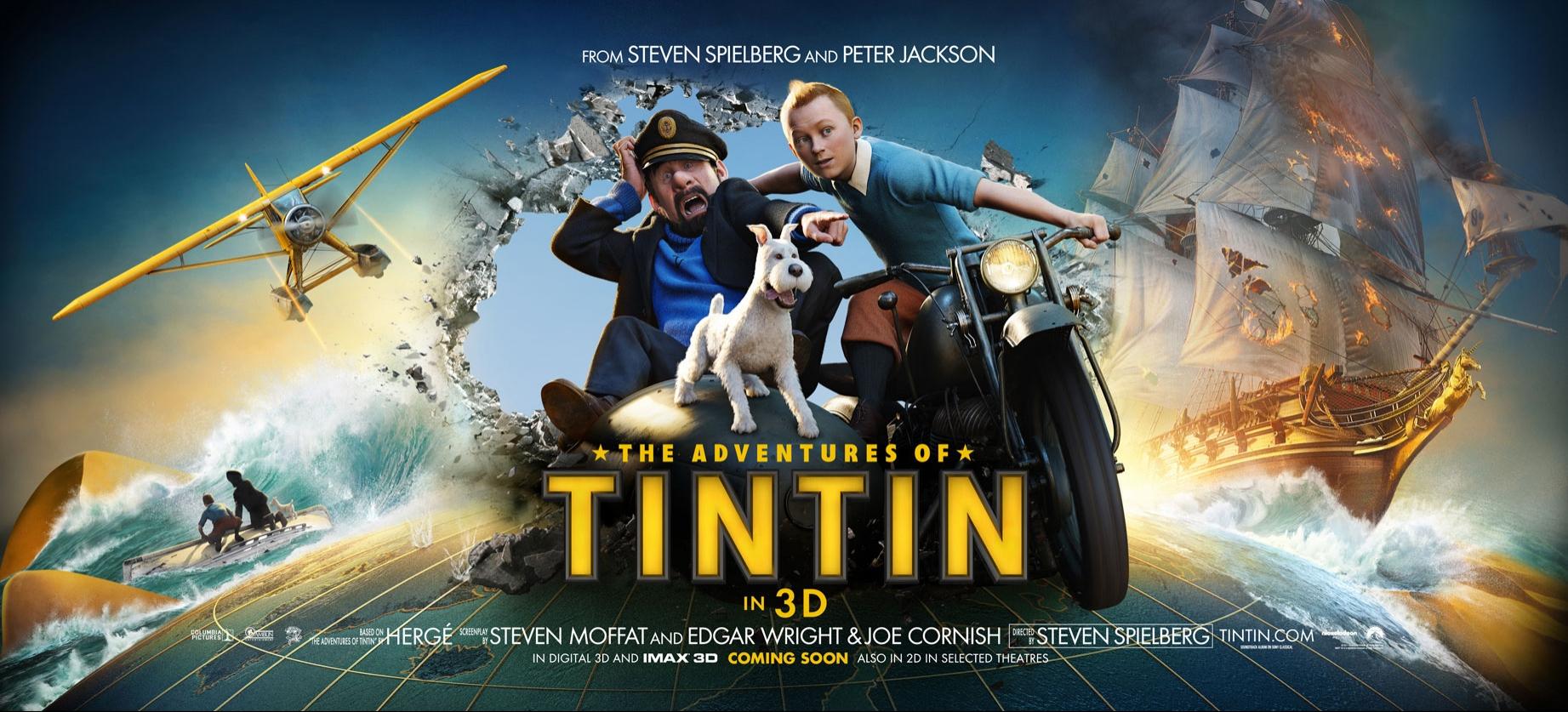 Постер фильма Приключения Тинтина: Тайна единорога | Adventures of Tintin