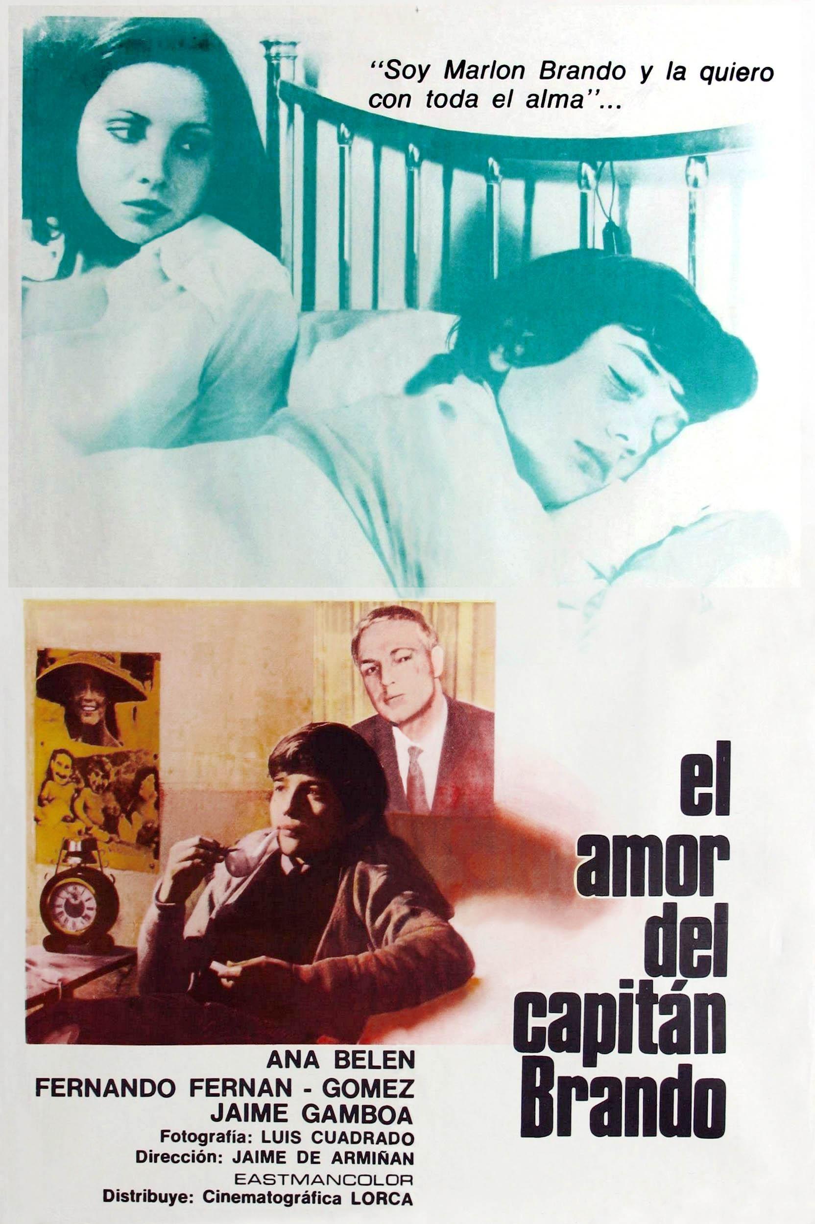 Постер фильма amor del capitán Brando