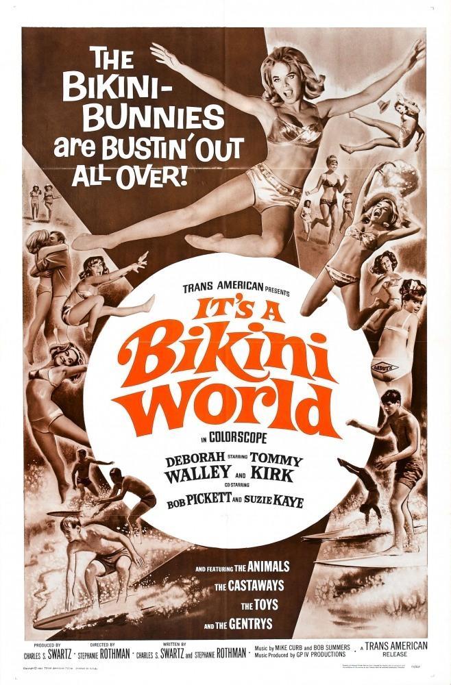 Постер фильма It's a Bikini World
