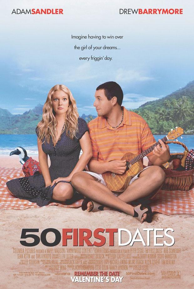 Постер фильма 50 первых поцелуев | 50 First Dates