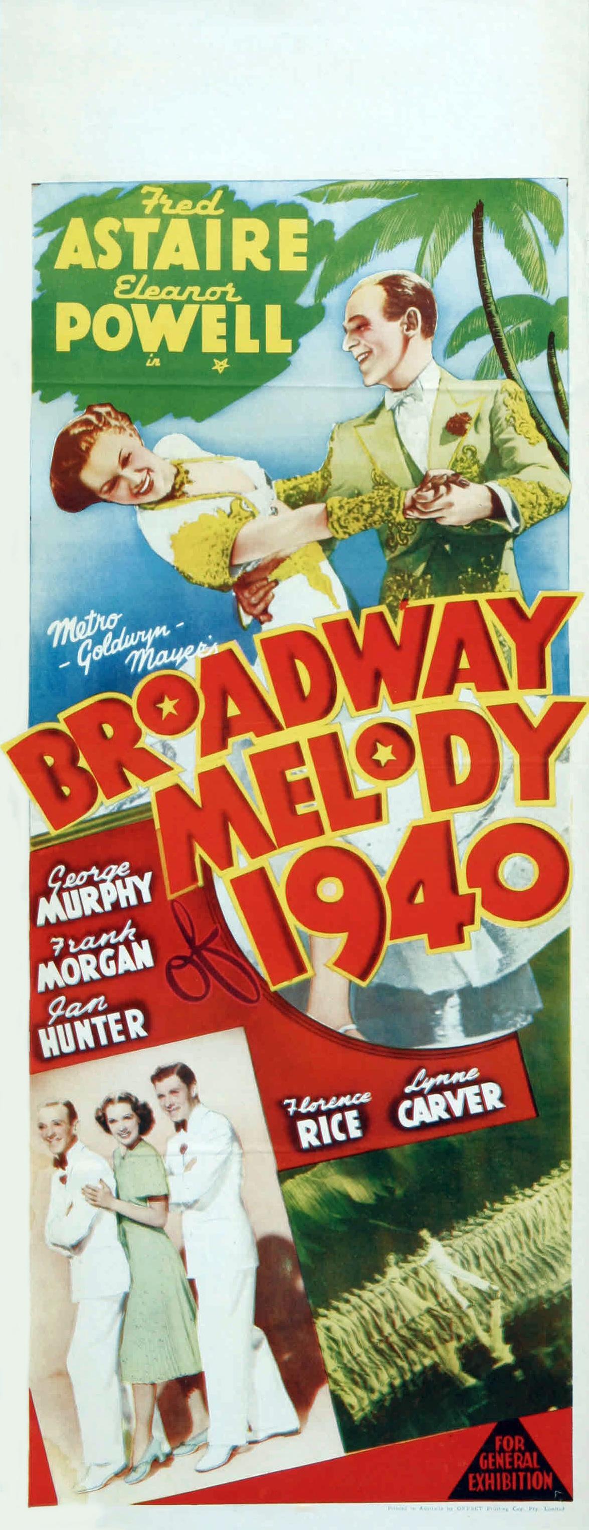 Постер фильма Бродвейская мелодия 1940-го года | Broadway Melody of 1940