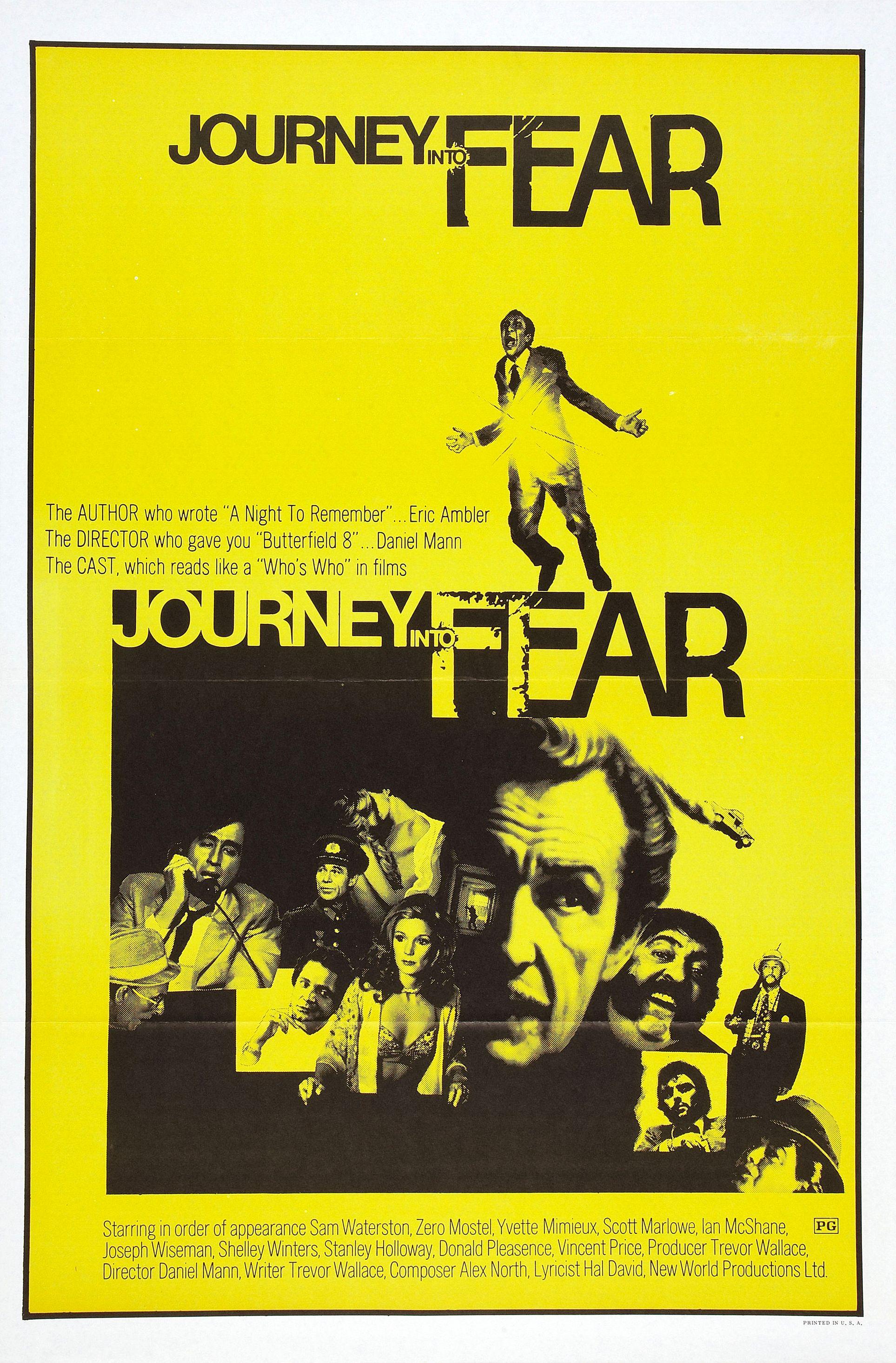 Постер фильма Преодоление страха | Journey Into Fear