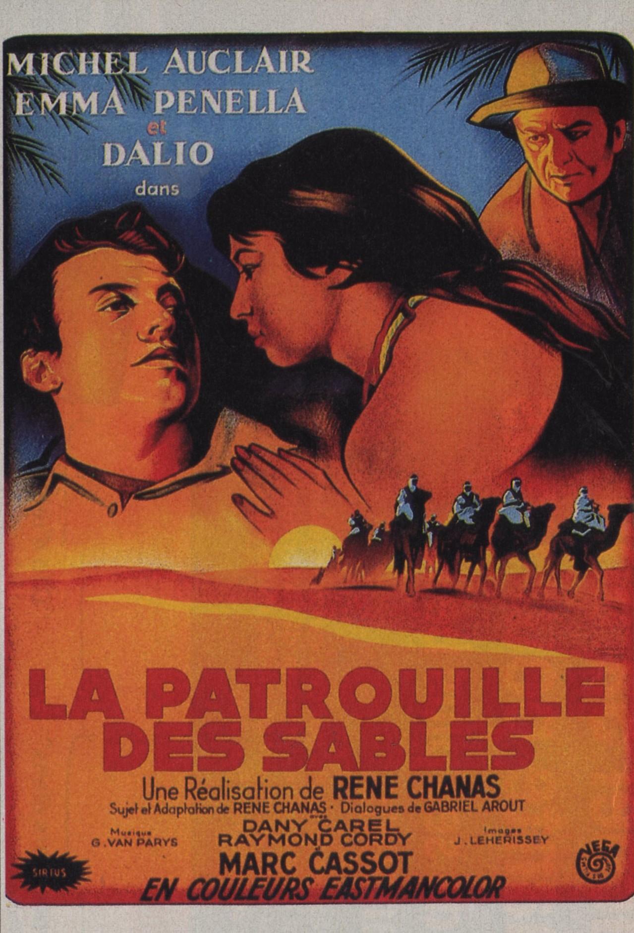 Постер фильма patrouille des sables
