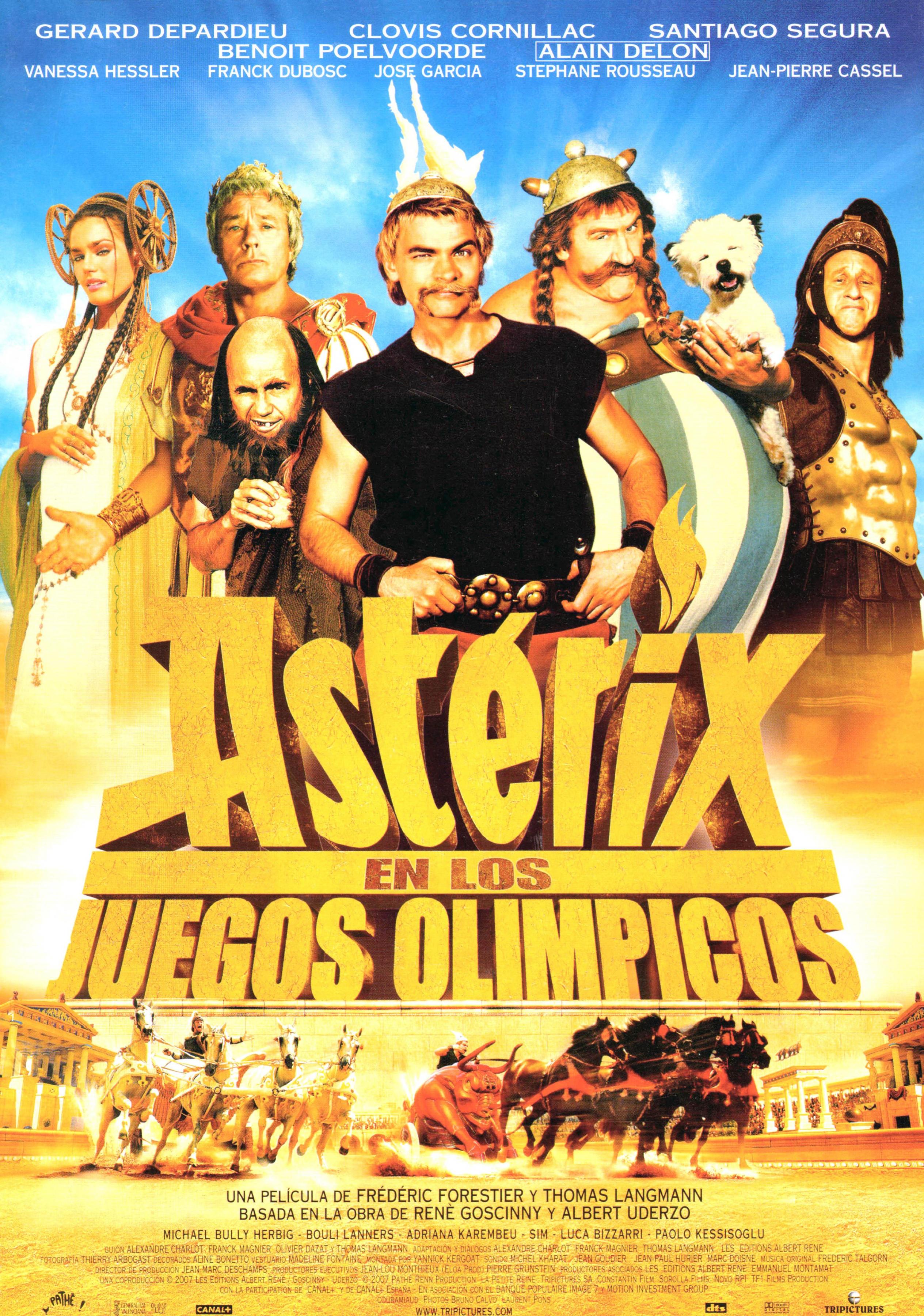 Постер фильма Астерикс на Олимпийских играх | Asterix aux jeux olympiques