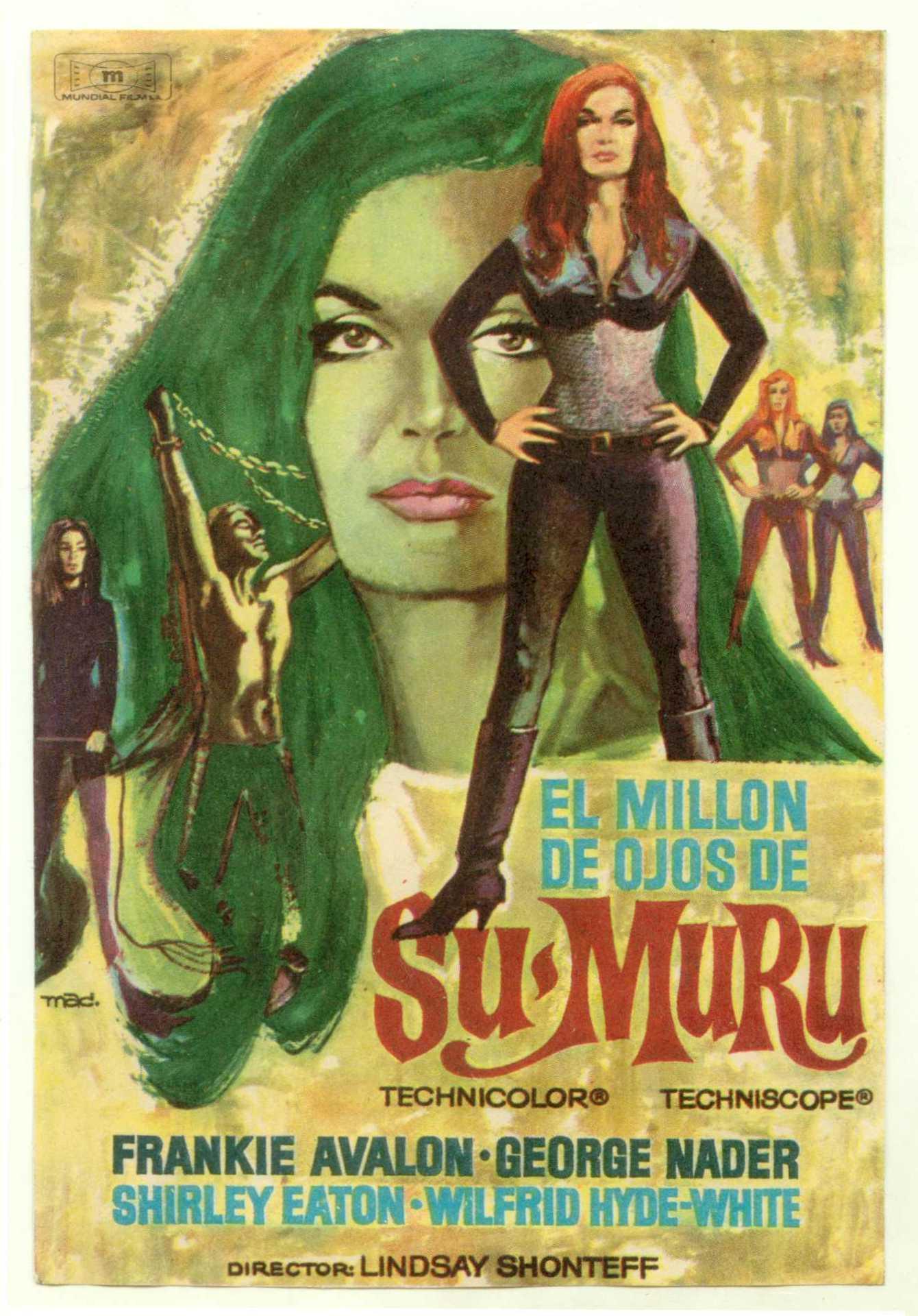 Постер фильма Million Eyes of Su-Muru