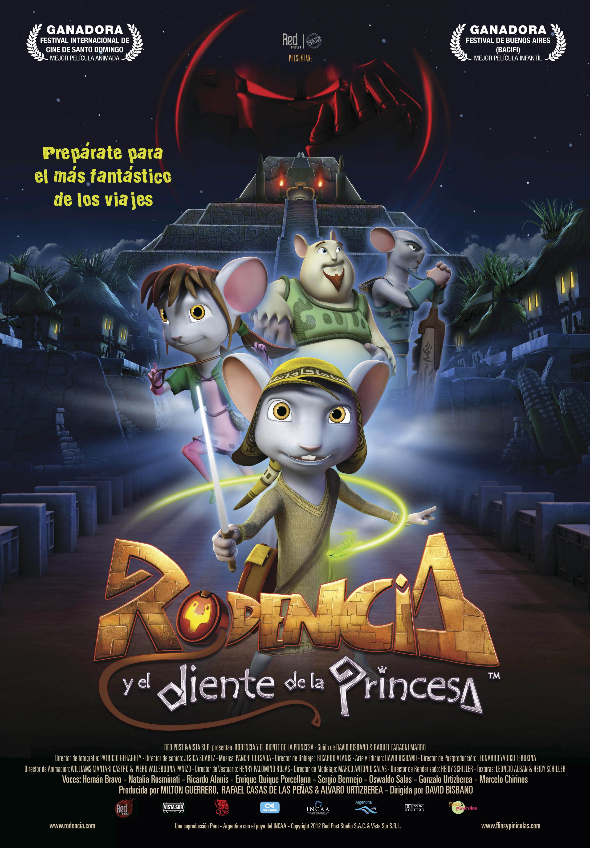 Постер фильма Приключения мышонка 3D | Rodencia y el Diente de la Princesa