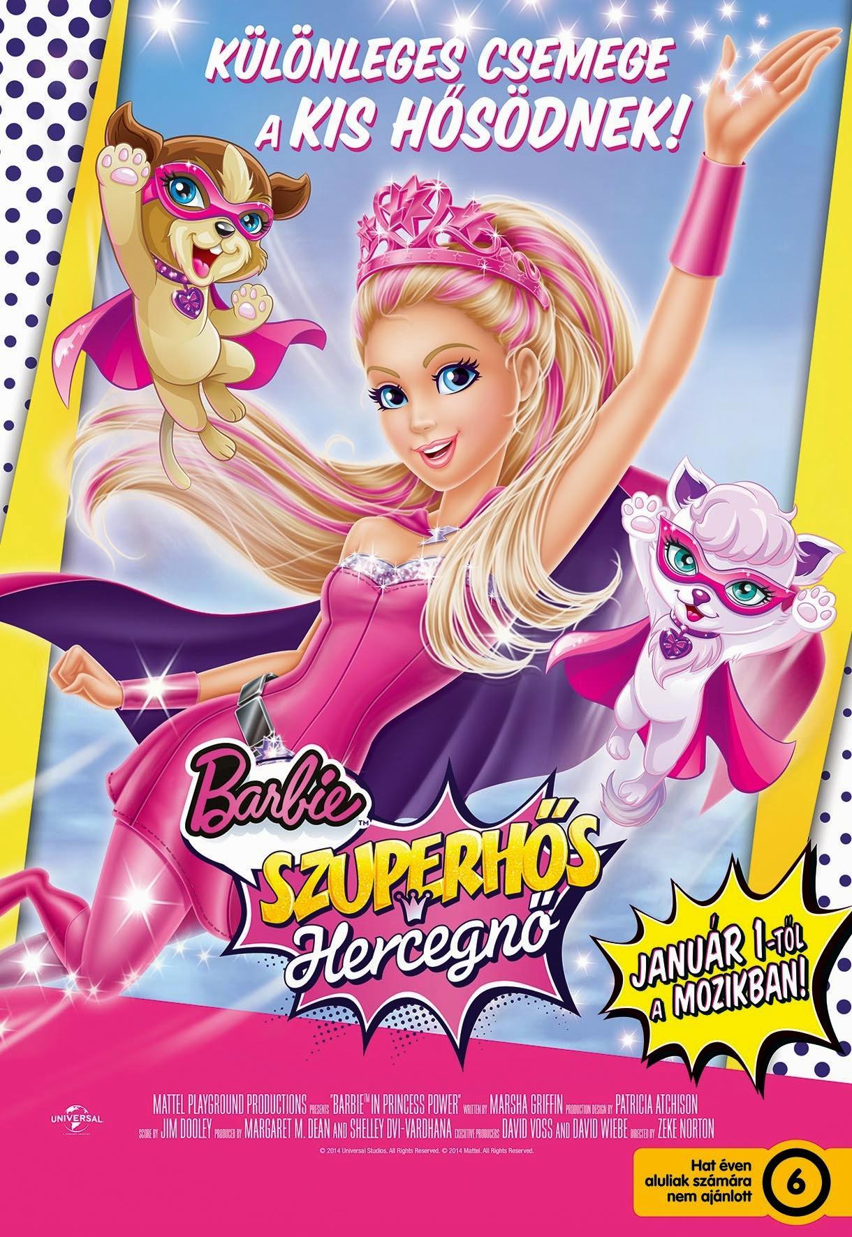 Постер фильма Барби: Супер Принцесса | Barbie in Princess Power