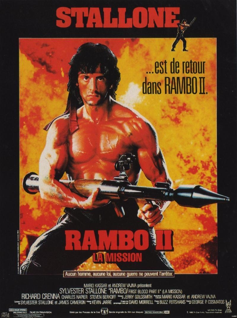 Постер фильма Рэмбо 2 | Rambo: First Blood Part II