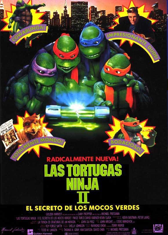 Постер фильма Черепашки ниндзя 2: Секрет Ила | Teenage Mutant Ninja Turtles II: The Secret of the Ooze
