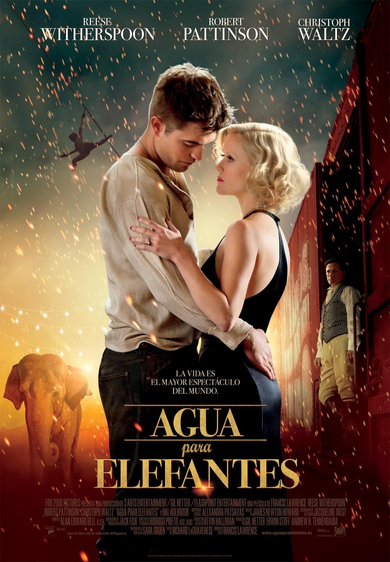 Постер фильма Воды слонам! | Water for Elephants