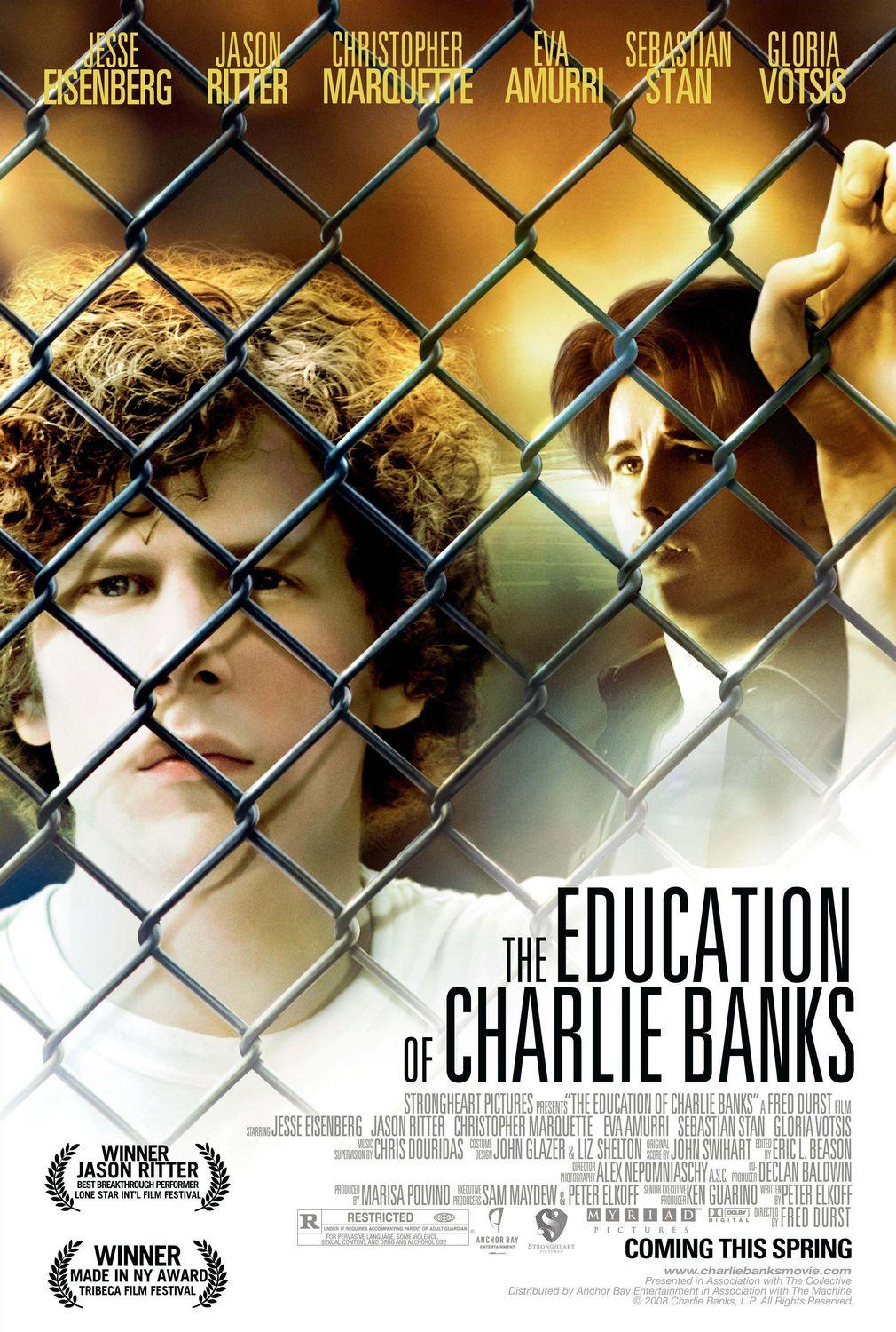 Постер фильма Образование Чарли Бэнкса | Education of Charlie Banks