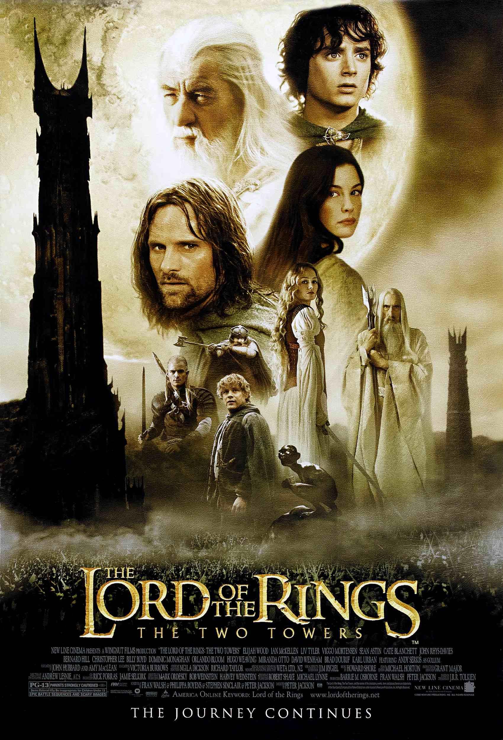 Постер фильма Властелин колец: Две крепости | Lord of the Rings: The Two Towers