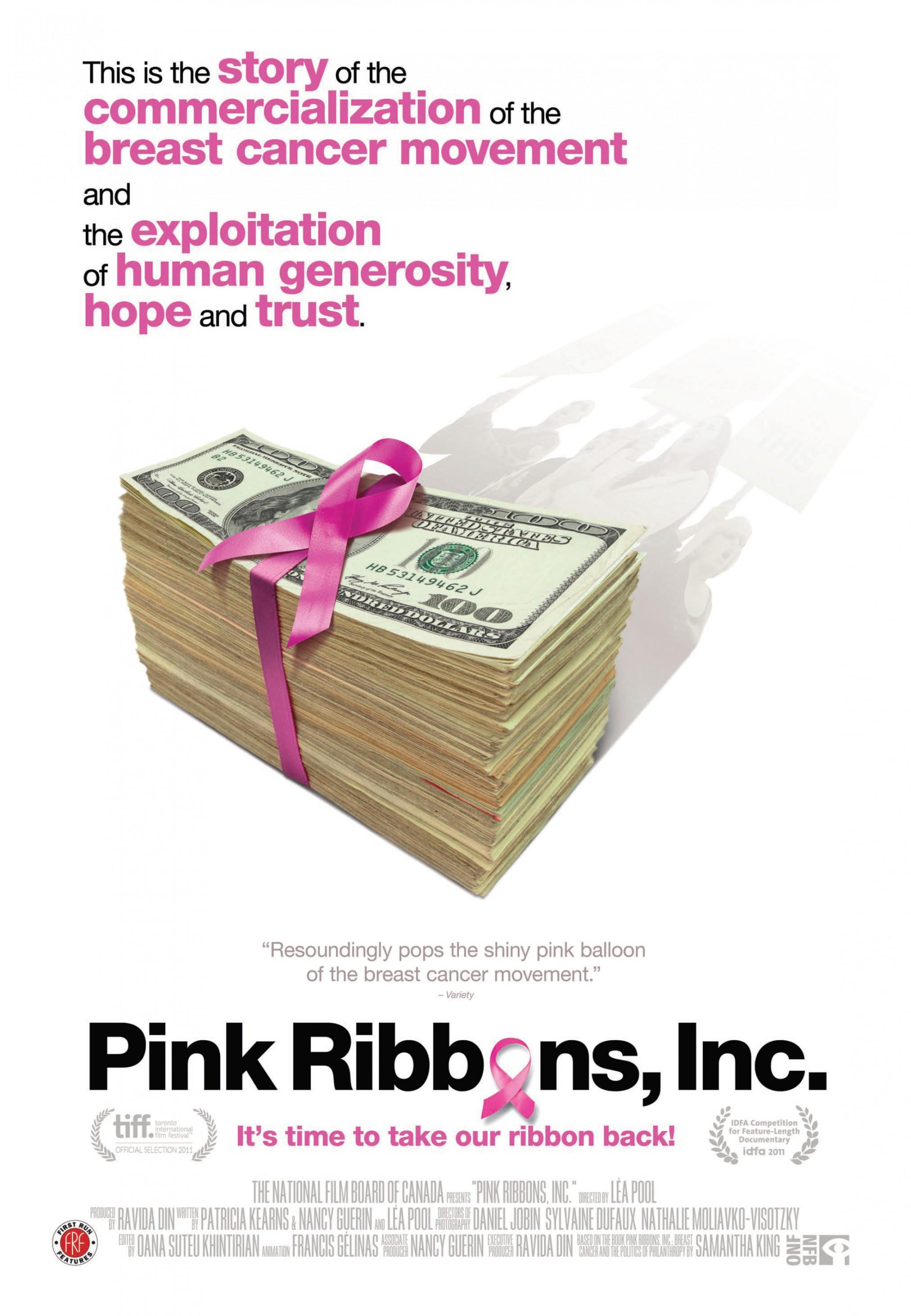 Постер фильма Розовая лента | Pink Ribbons, Inc.