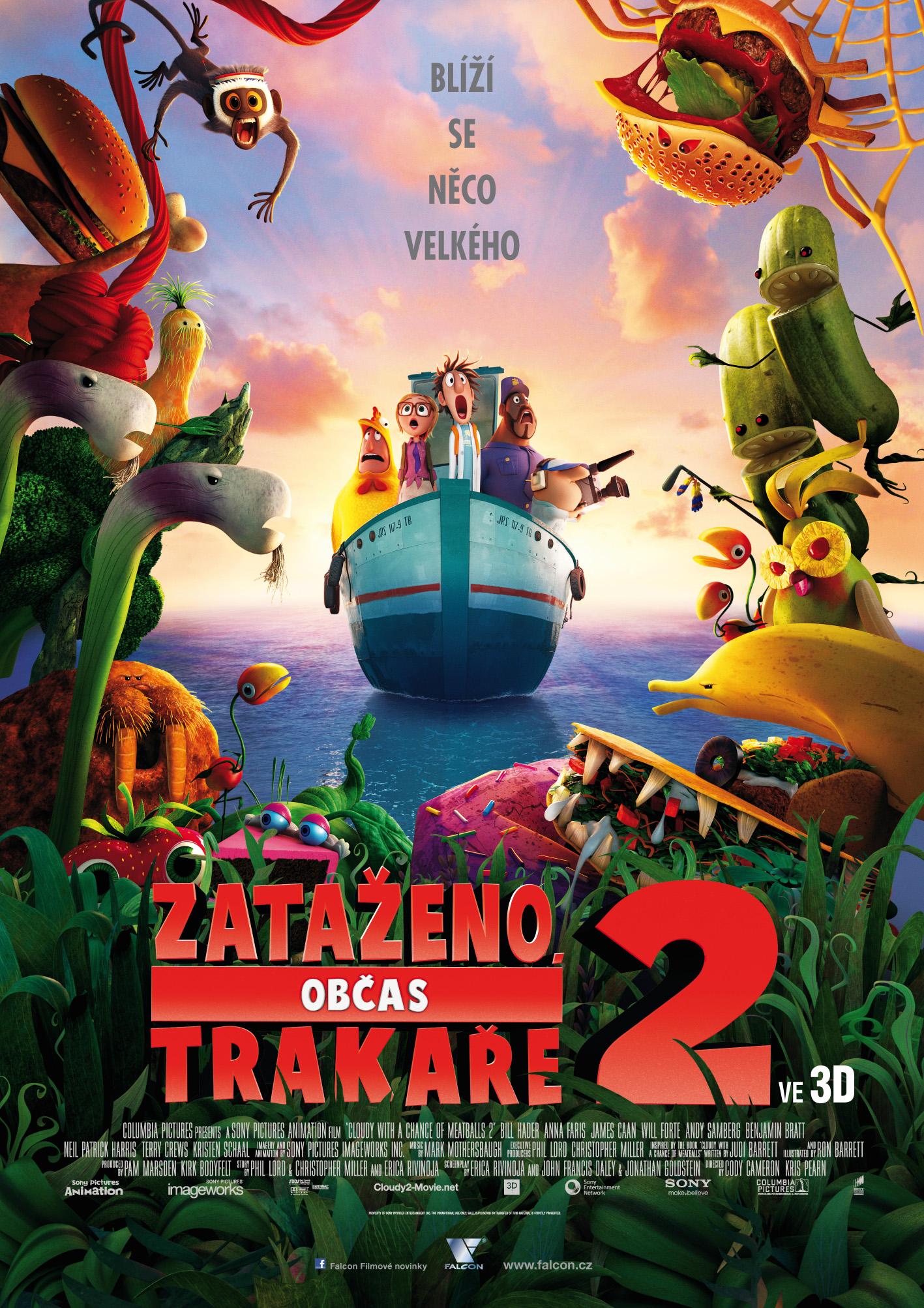 Постер фильма Облачно... 2: Месть ГМО | Cloudy with a Chance of Meatballs 2