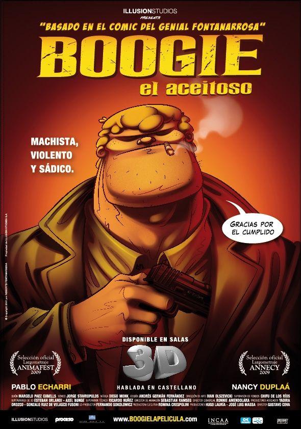 Постер фильма Бугай 3D | Boogie, el aceitoso