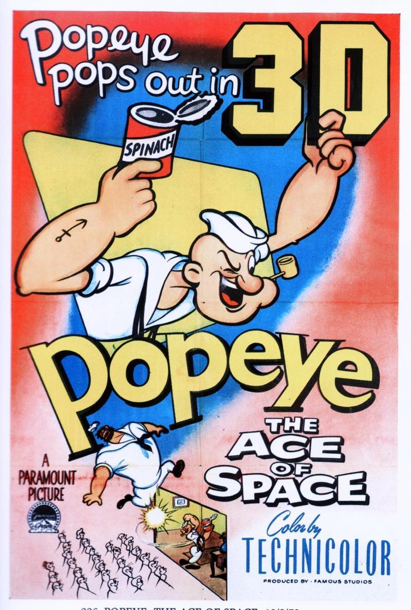 Постер фильма Popeye, the Ace of Space