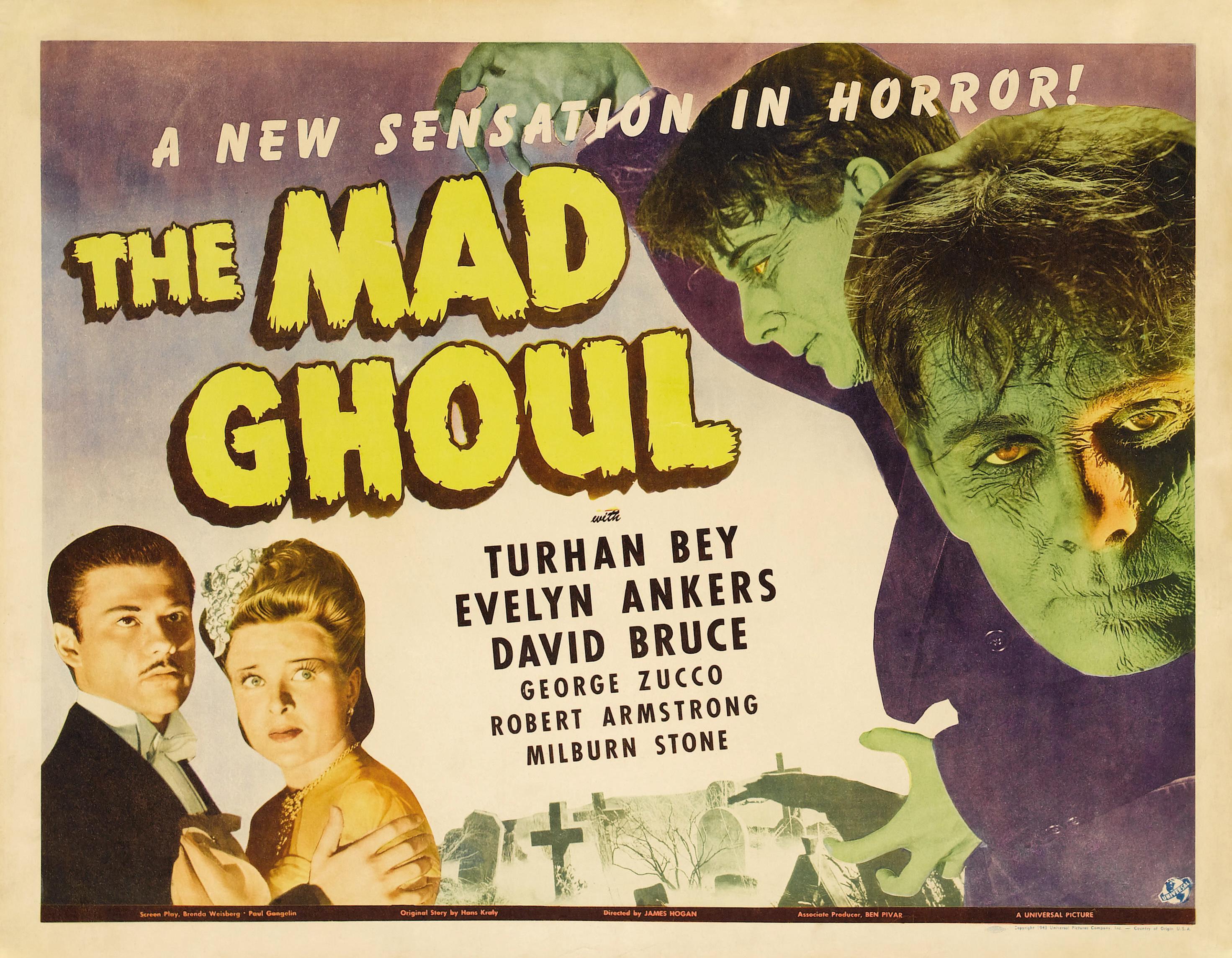 Постер фильма Mad Ghoul