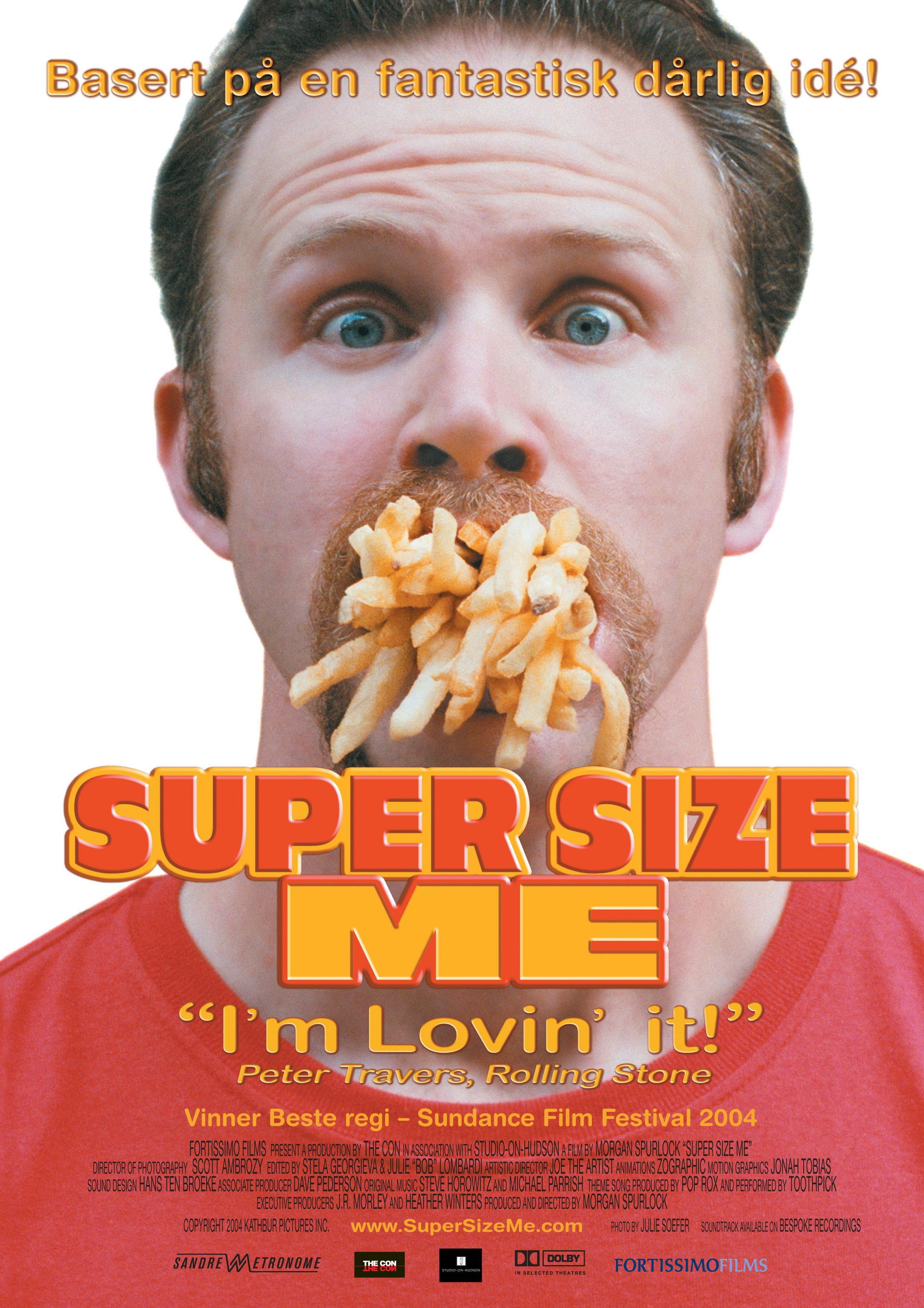 Постер фильма Двойная порция | Super Size Me