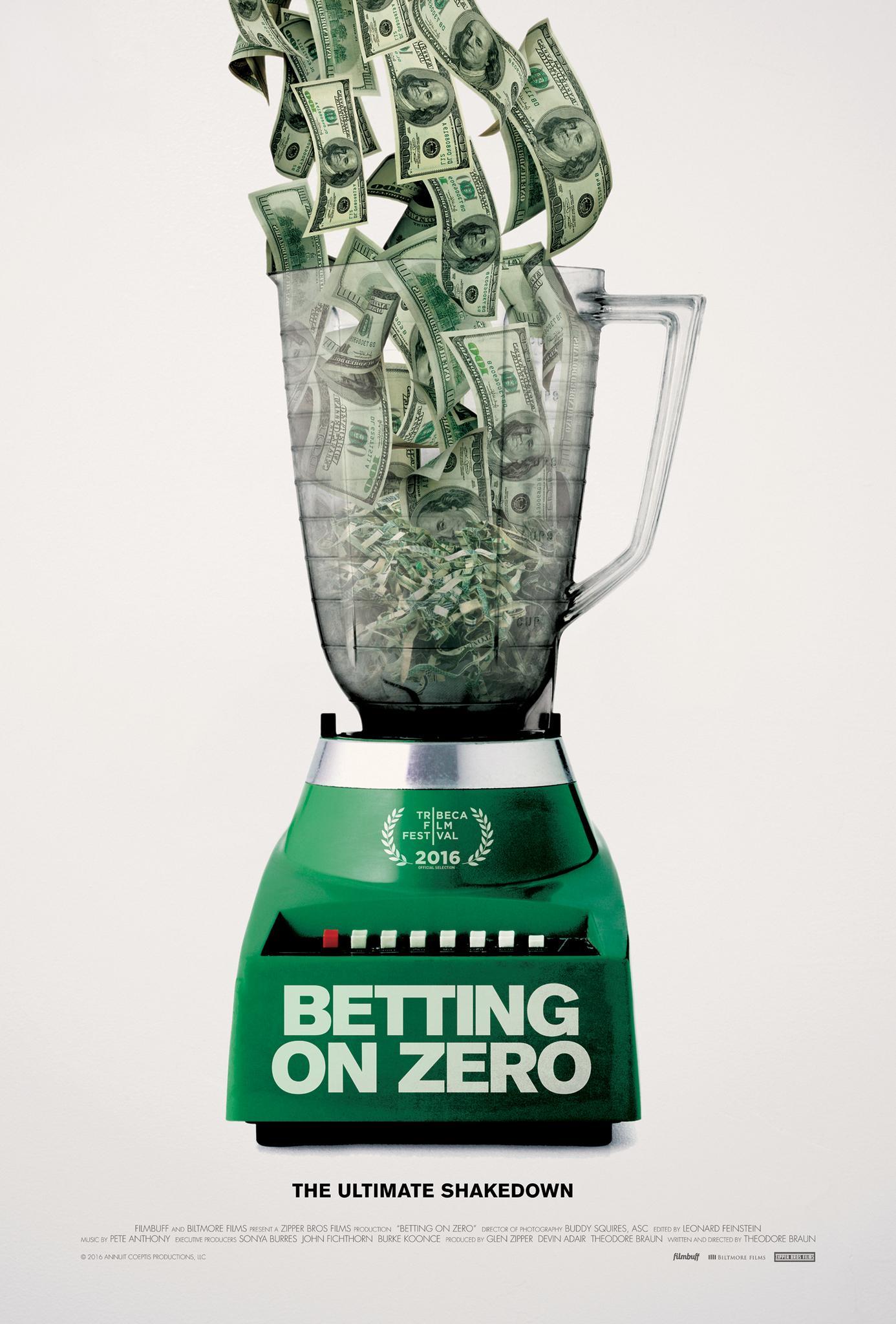 Постер фильма Betting on Zero