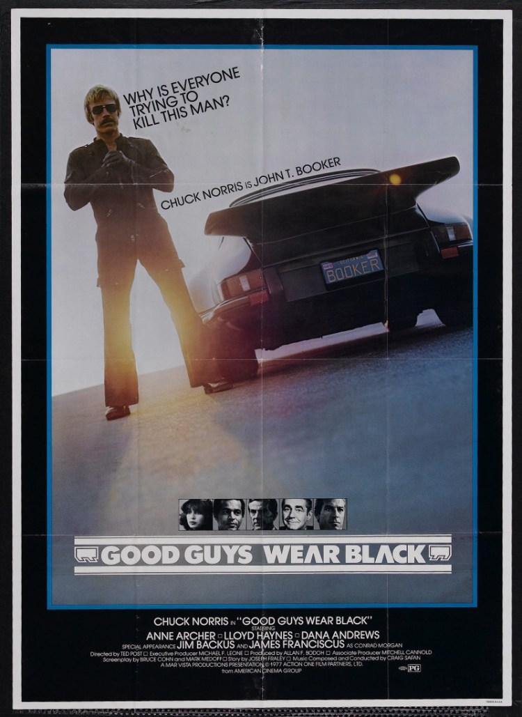 Постер фильма Черные тигры | Good Guys Wear Black