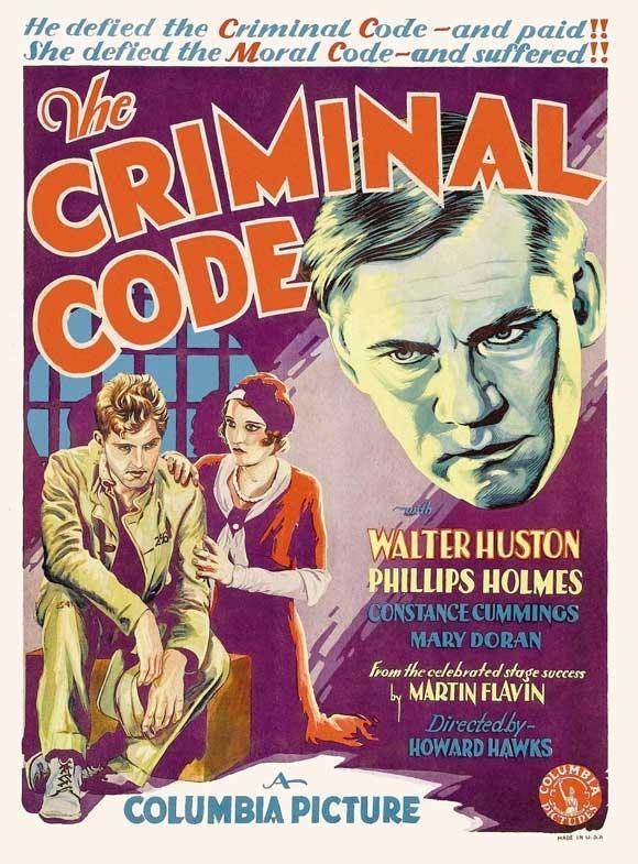 Постер фильма Уголовный кодекс | Criminal Code