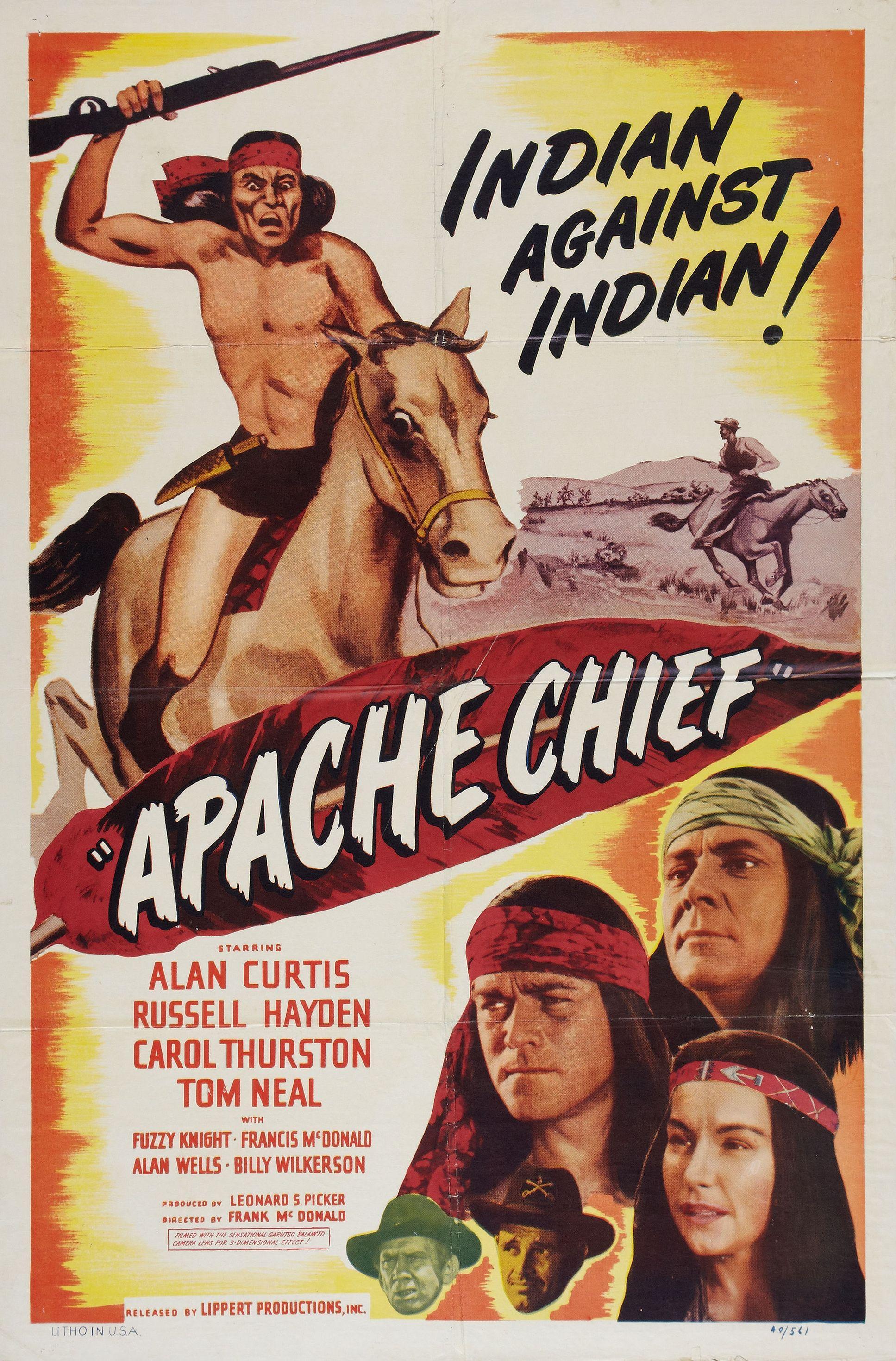Постер фильма Apache Chief