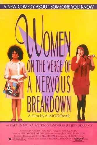 Постер фильма Женщины на грани нервного срыва | Mujeres al borde de un ataque de nervios