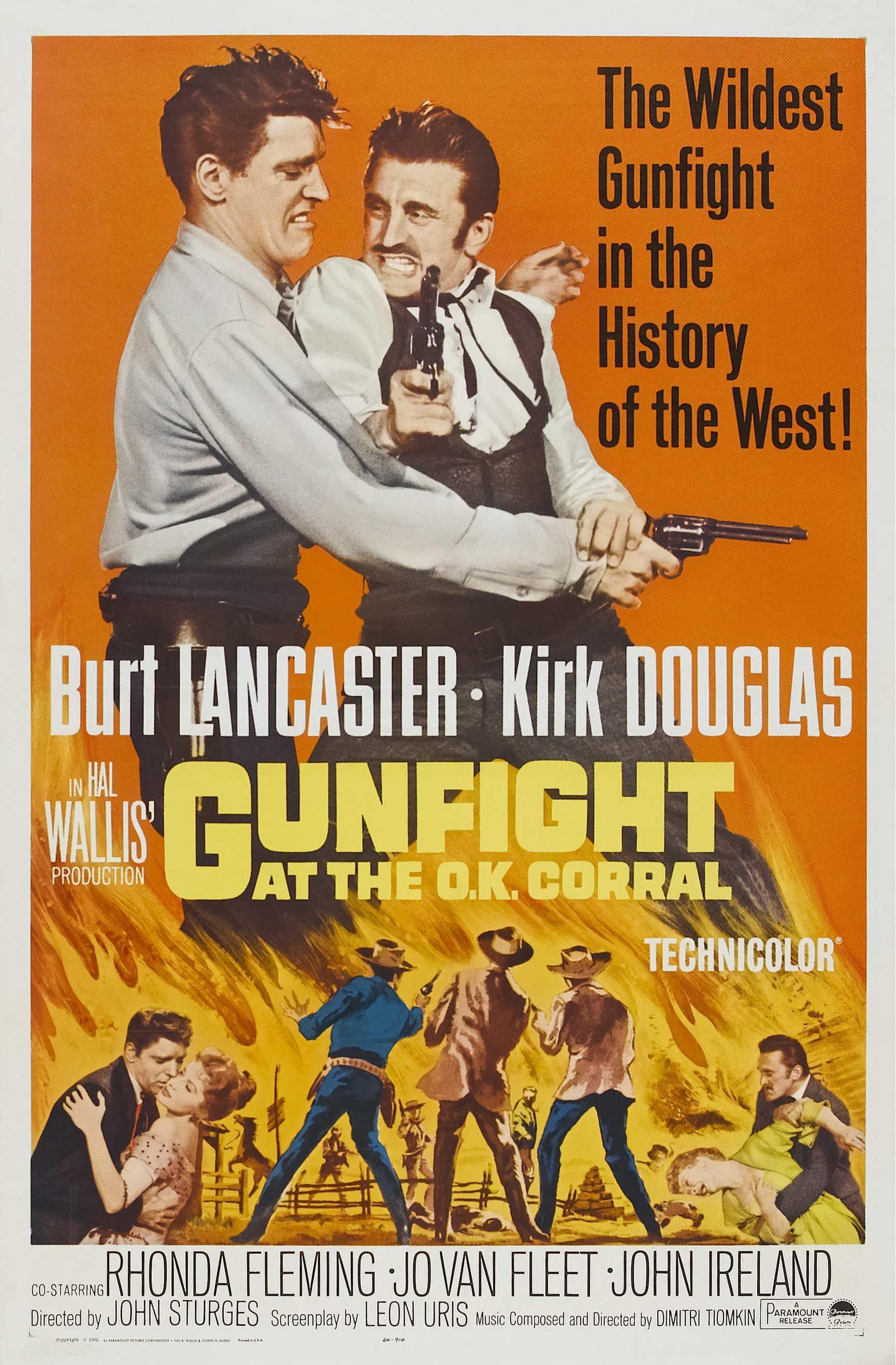 Постер фильма Перестрелка в О.К. Коррал | Gunfight at the O.K. Corral
