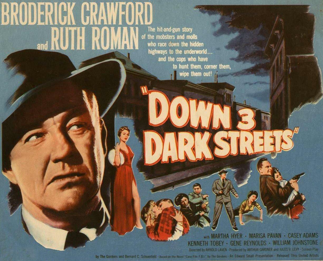 Постер фильма Down Three Dark Streets