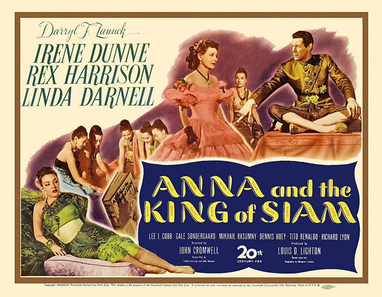 Постер фильма Анна и король Сиама | Anna and the King of Siam