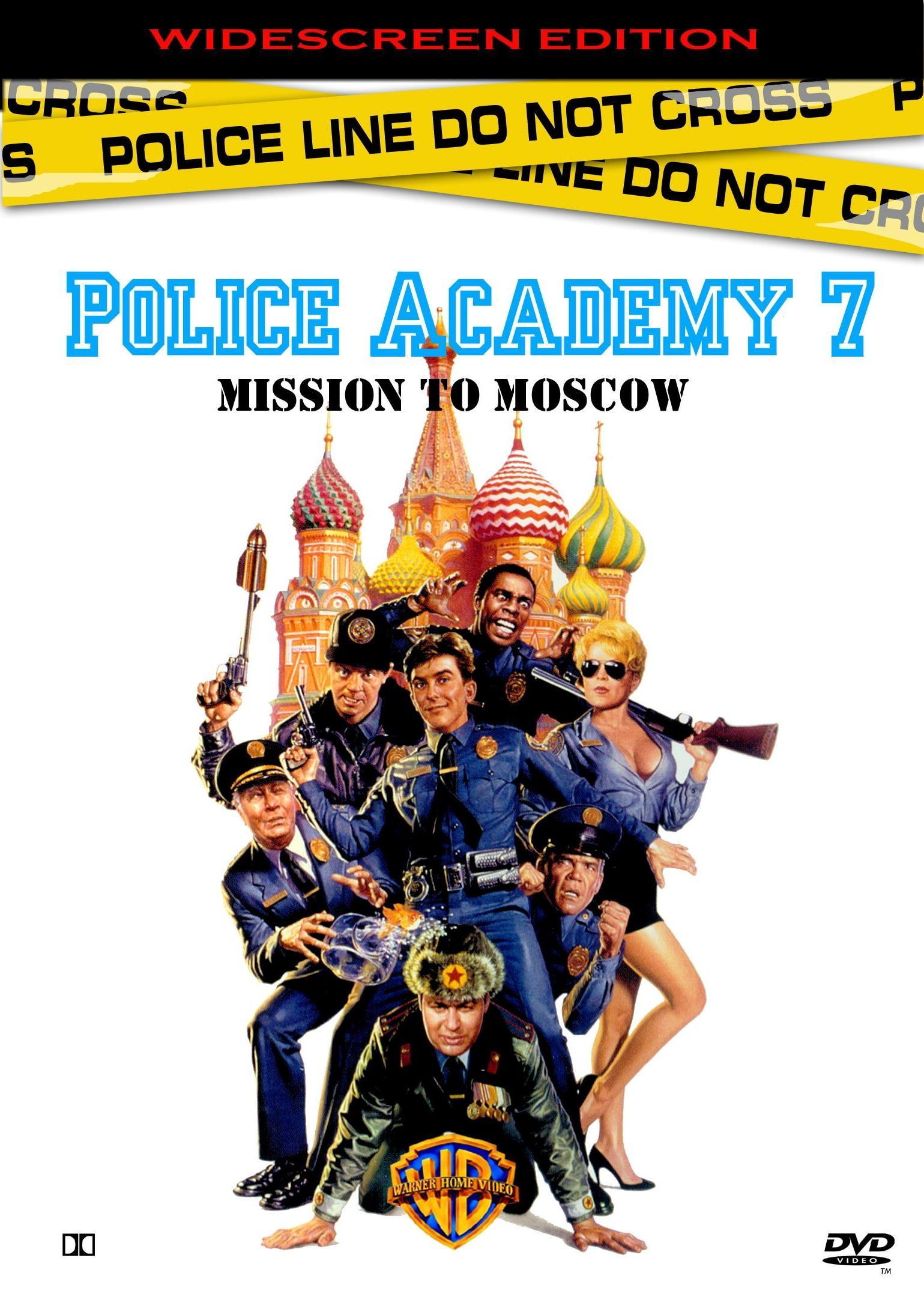 Постер фильма Полицейская академия 7: Миссия в Москве | Police Academy: Mission to Moscow