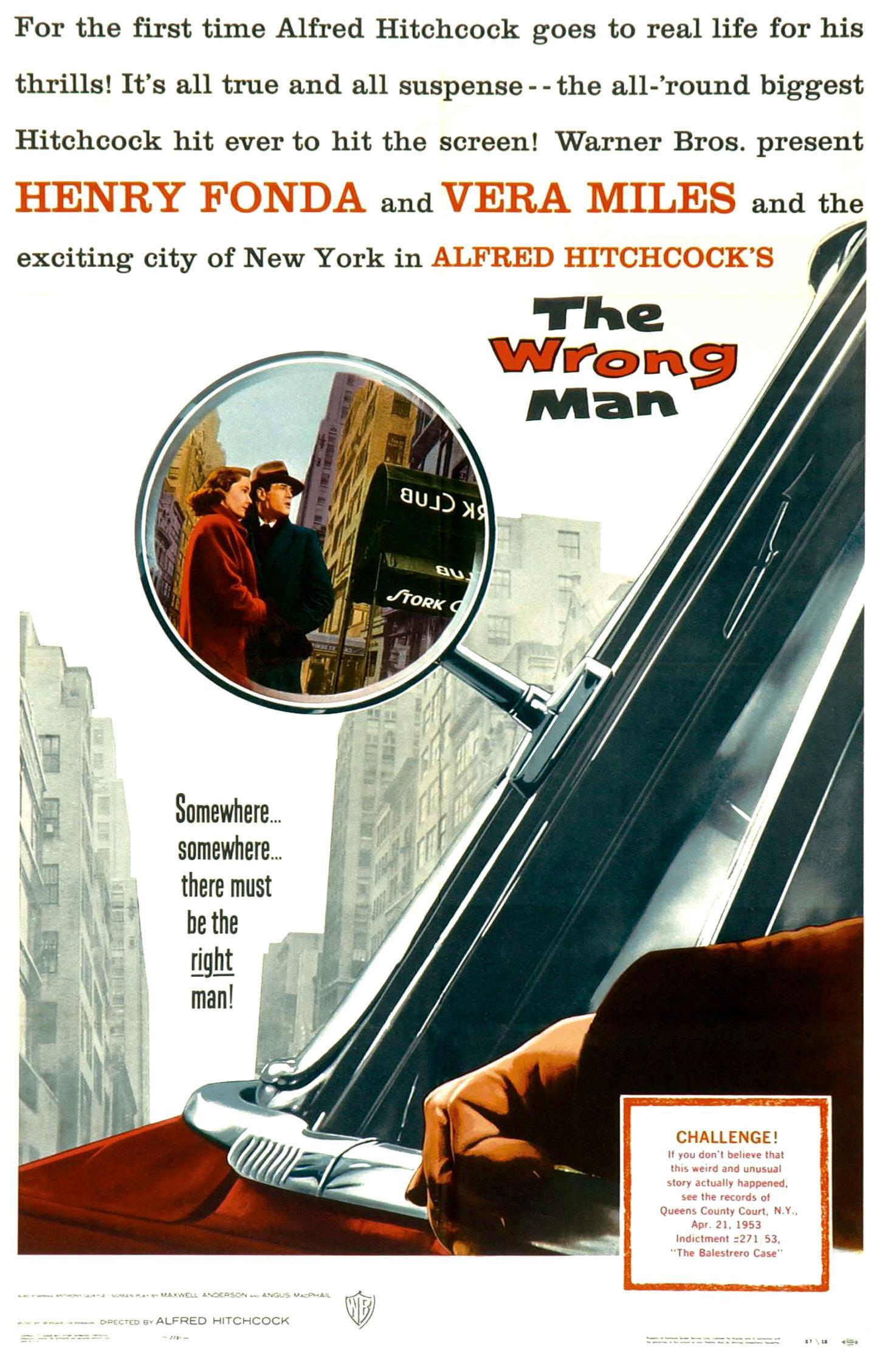 Постер фильма Не тот человек | Wrong Man