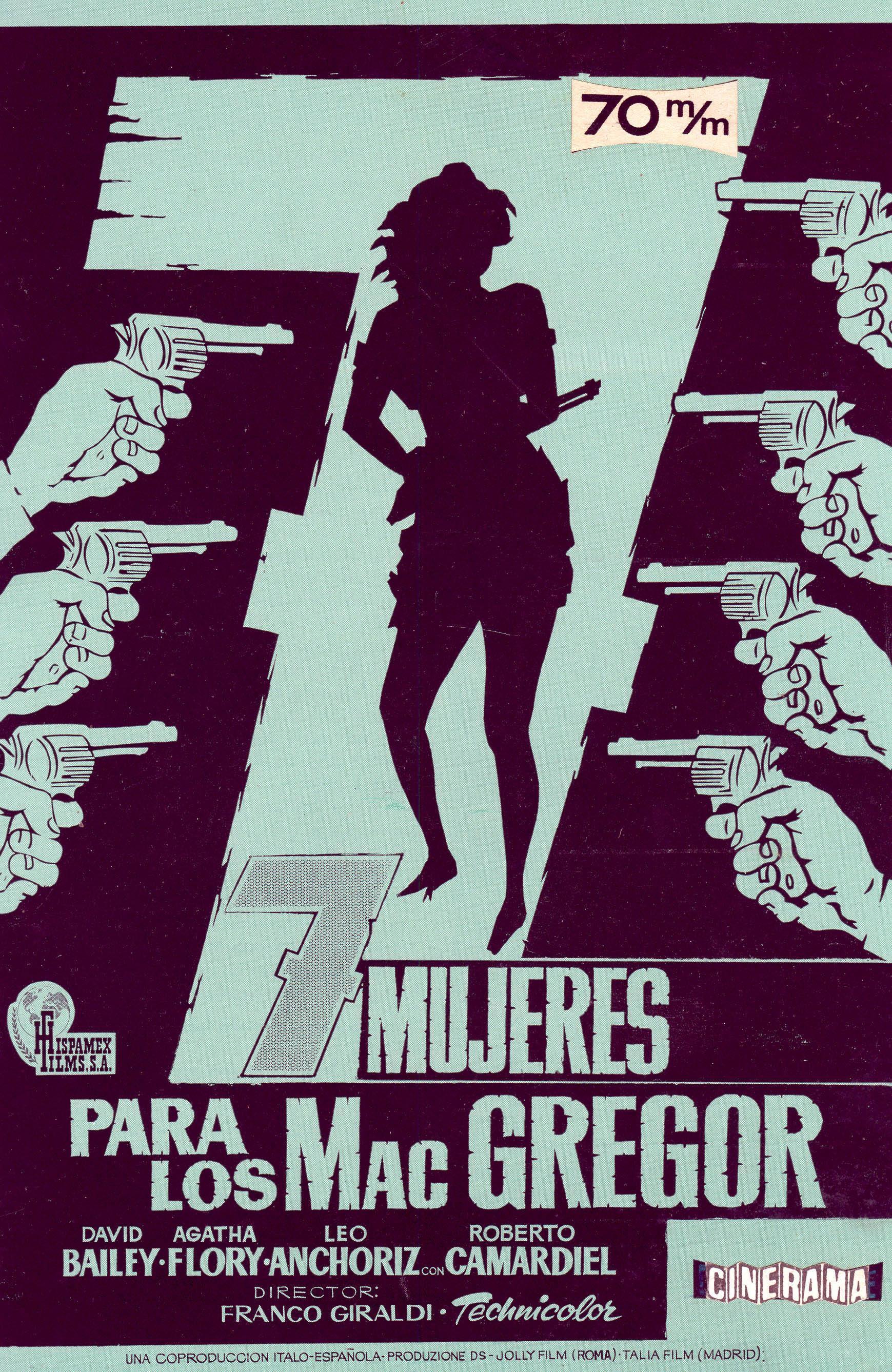 Постер фильма Sette donne per i MacGregor