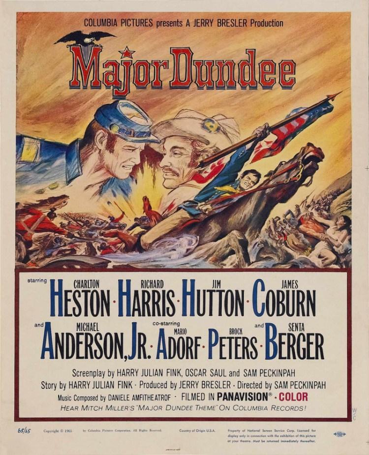 Постер фильма Майор Данди | Major Dundee