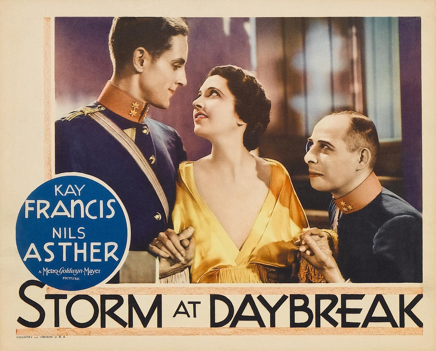 Постер фильма Storm at Daybreak