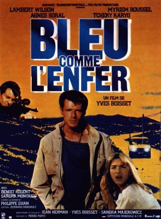Постер фильма Голубой цвет ада | Bleu comme l'enfer