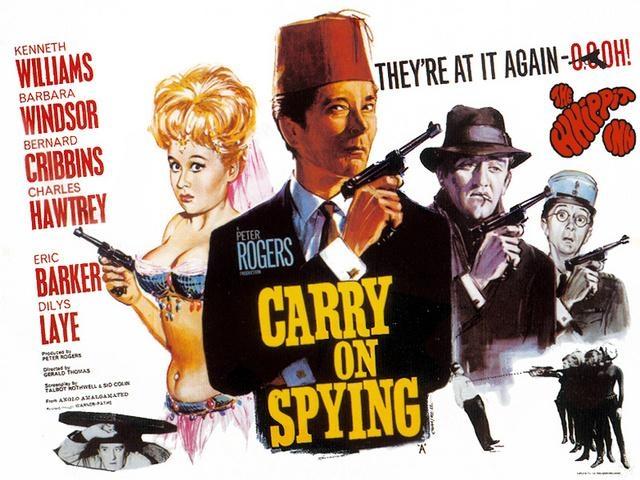 Постер фильма Carry on Spying