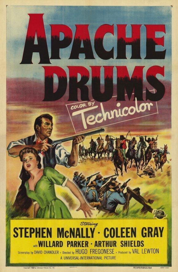 Постер фильма Apache Drums