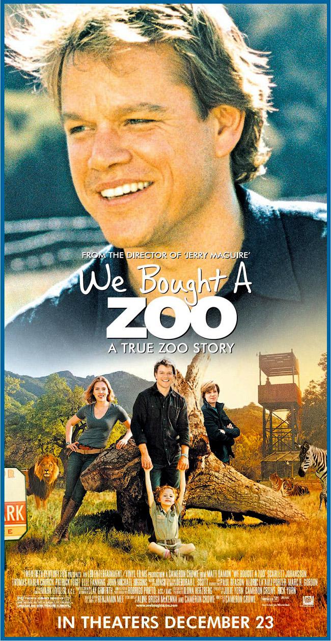 Постер фильма Мы купили зоопарк | We Bought a Zoo