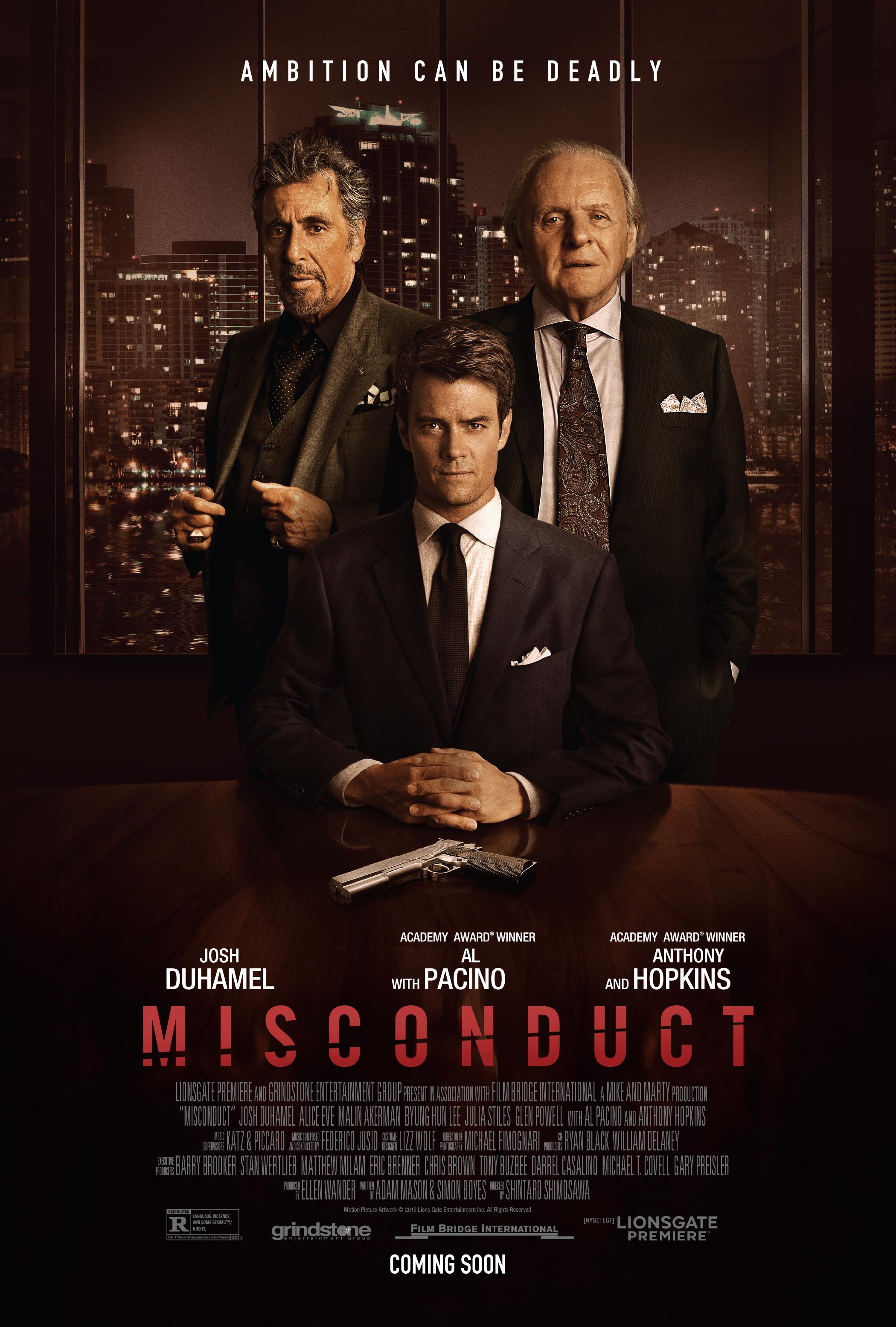 Постер фильма Хуже, чем ложь | Misconduct