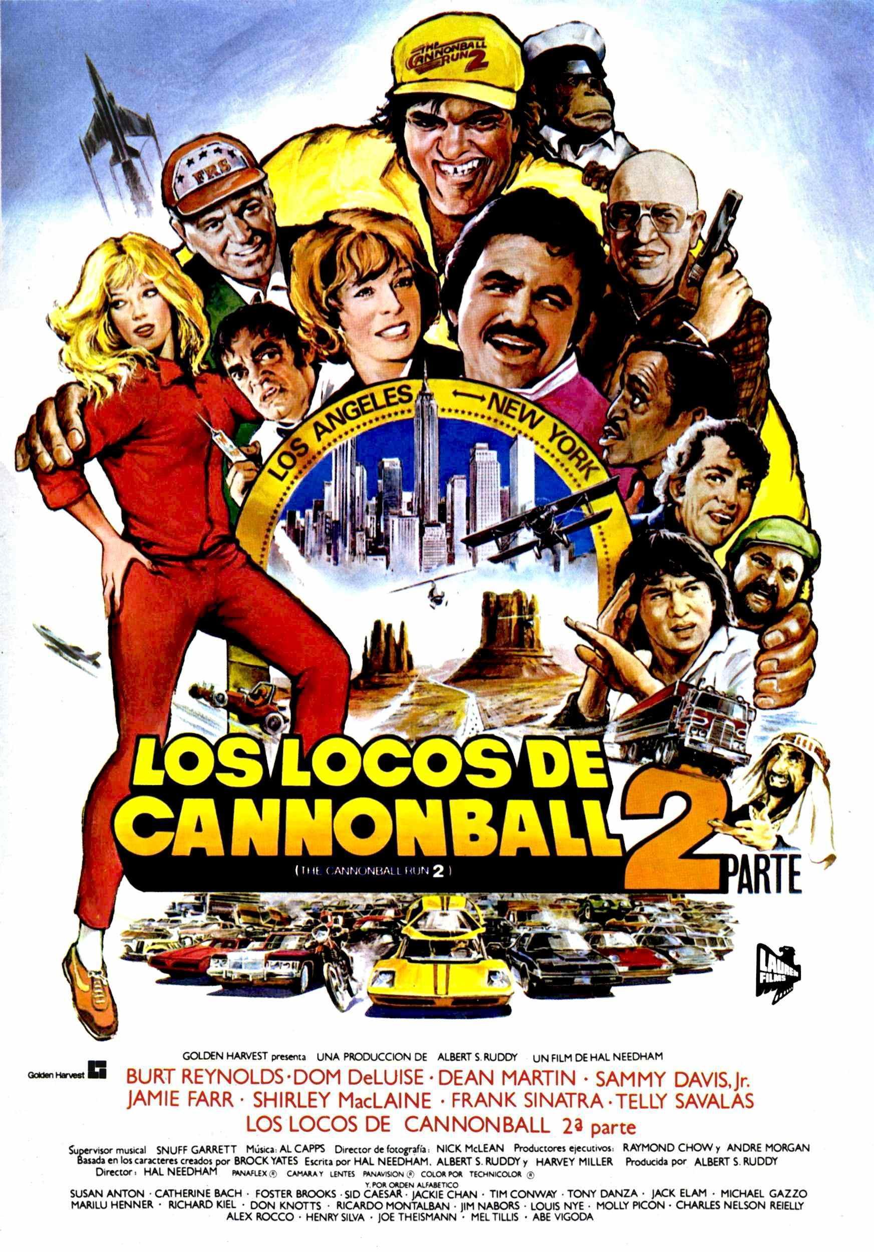 Постер фильма Гонки «Пушечное ядро» 2 | Cannonball Run II