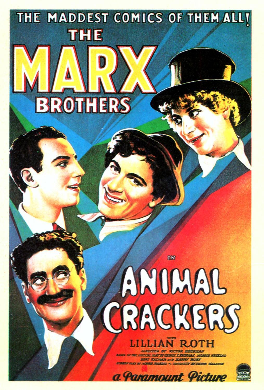 Постер фильма Animal Crackers