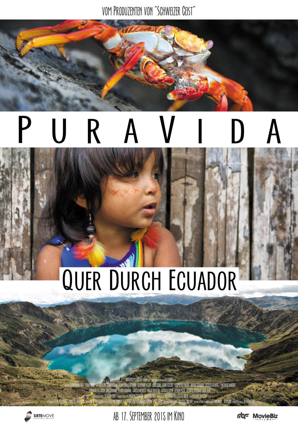 Постер фильма Pura Vida: Quer durch Ecuador