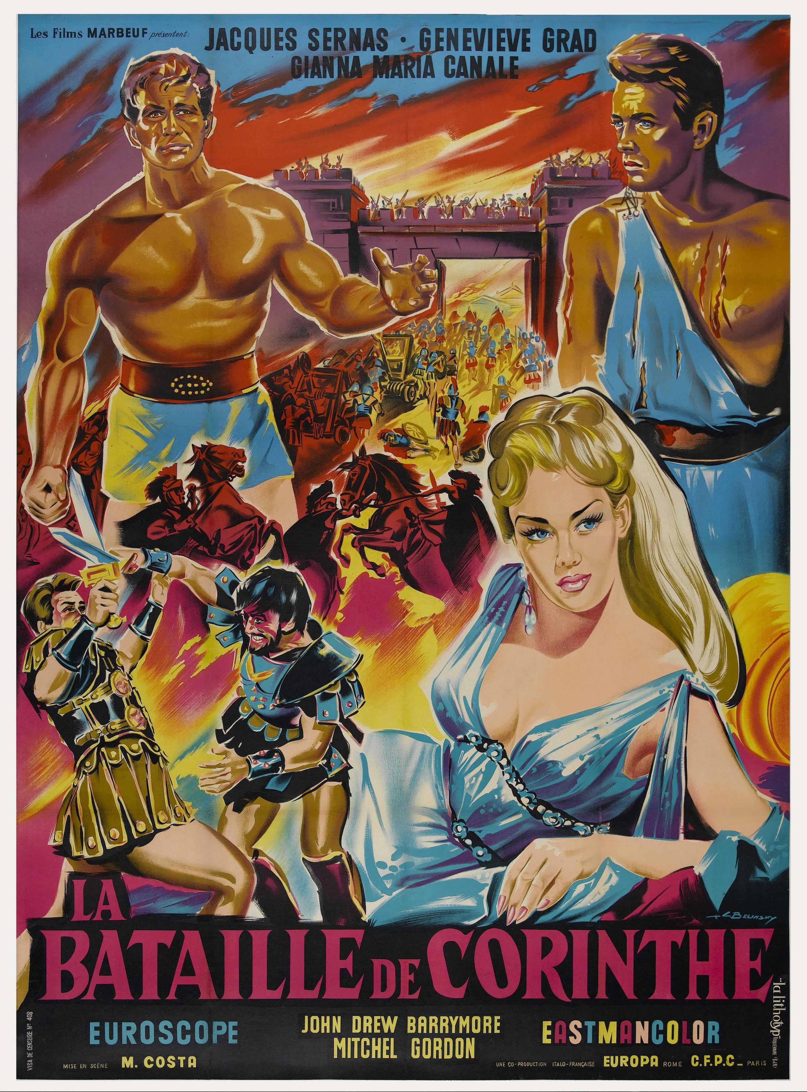Постер фильма conquistatore di Corinto