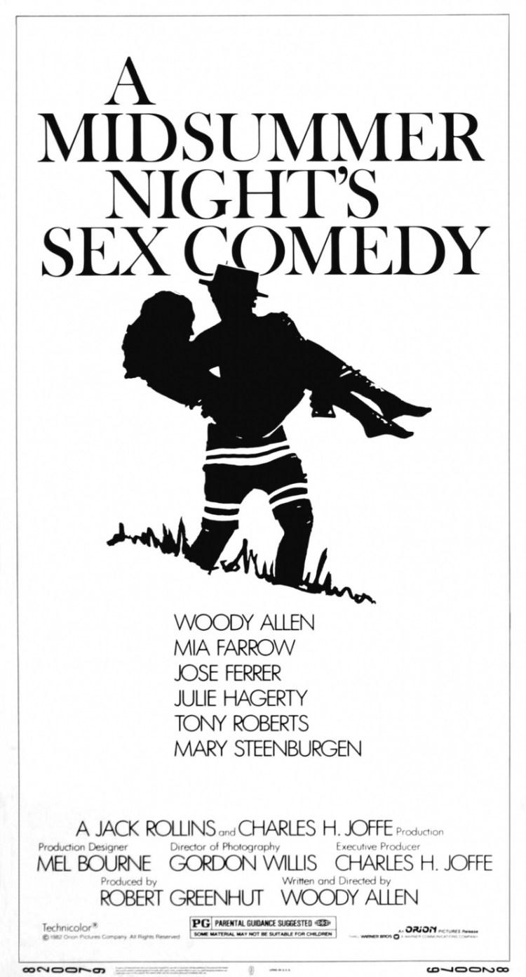 Постер фильма Секс комедия в летнюю ночь | Midsummer Night's Sex Comedy